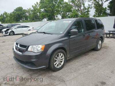 2016 Dodge CARAVAN SXT, gray — VIN 2C4RDGCGXGR355125, Copart