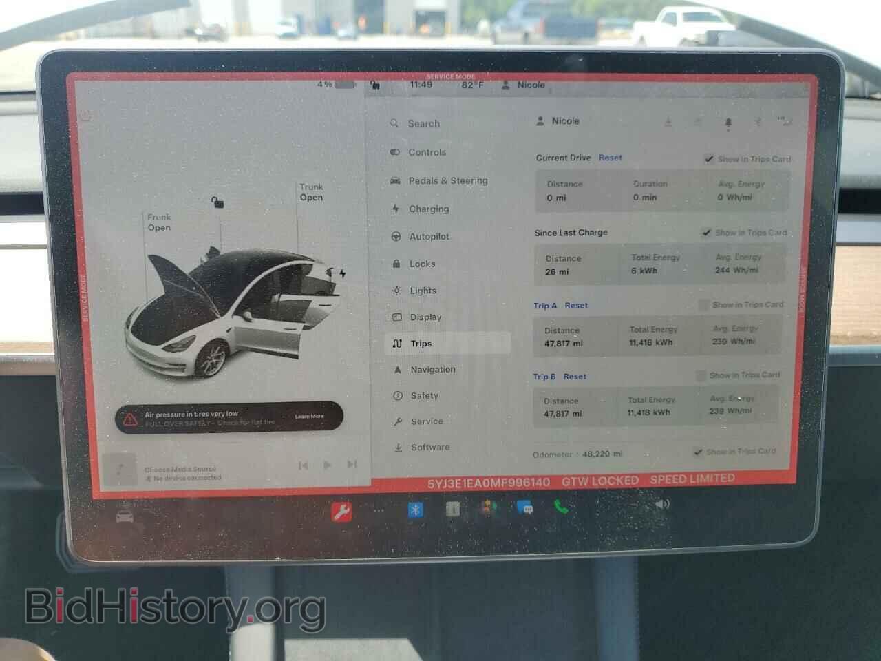 2021 TESLA MODEL 3 - VIN: 5YJ3E1EA0MF996140 - Photo 9