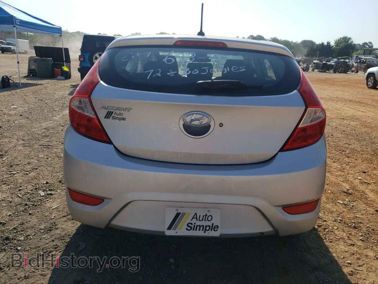 2013 HYUNDAI ACCENT - VIN: KMHCT5AEXDU094121 - Фото 6