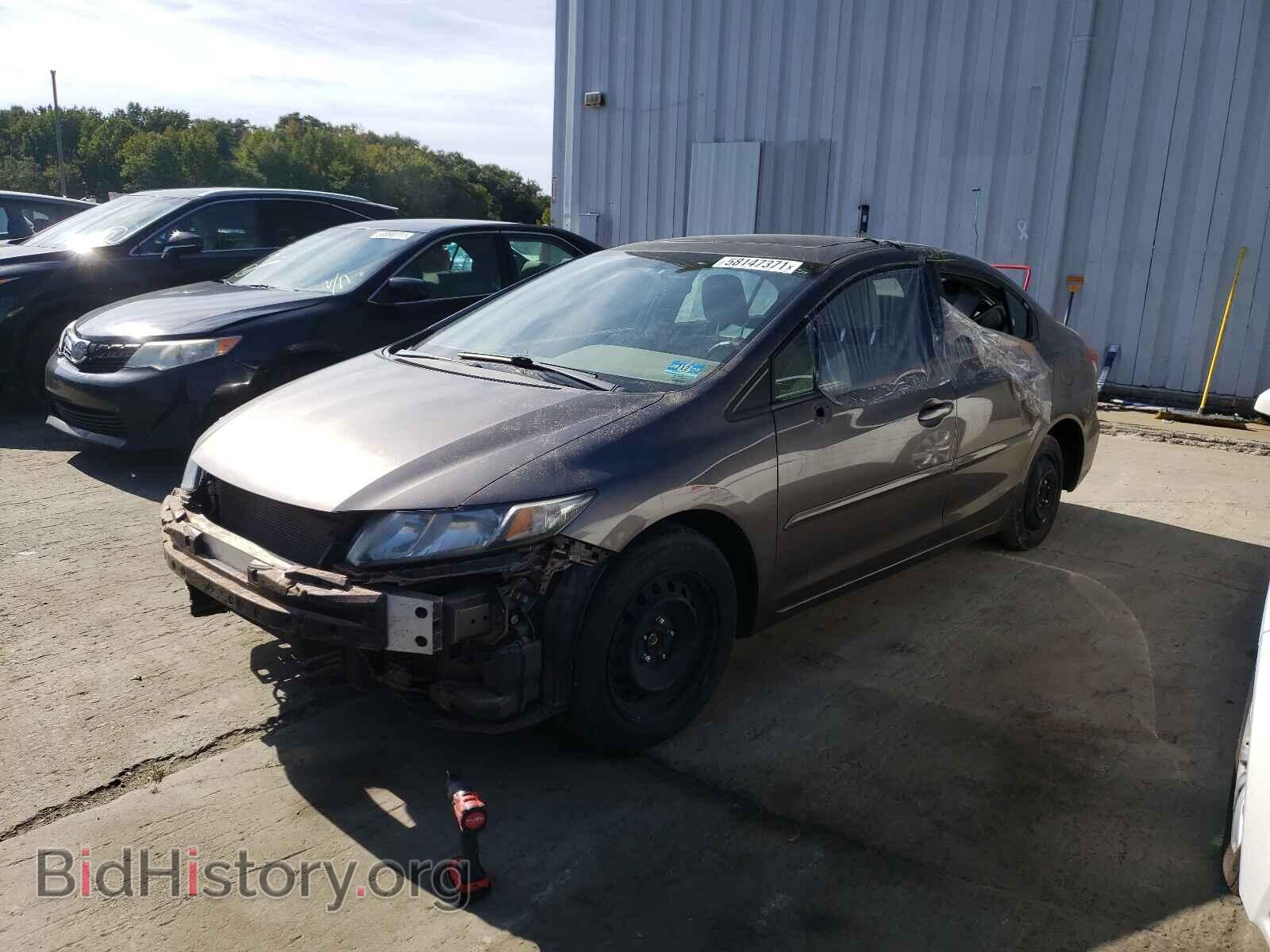 2013 HONDA CIVIC - VIN: 19XFB2F85DE207025 - Фото 2