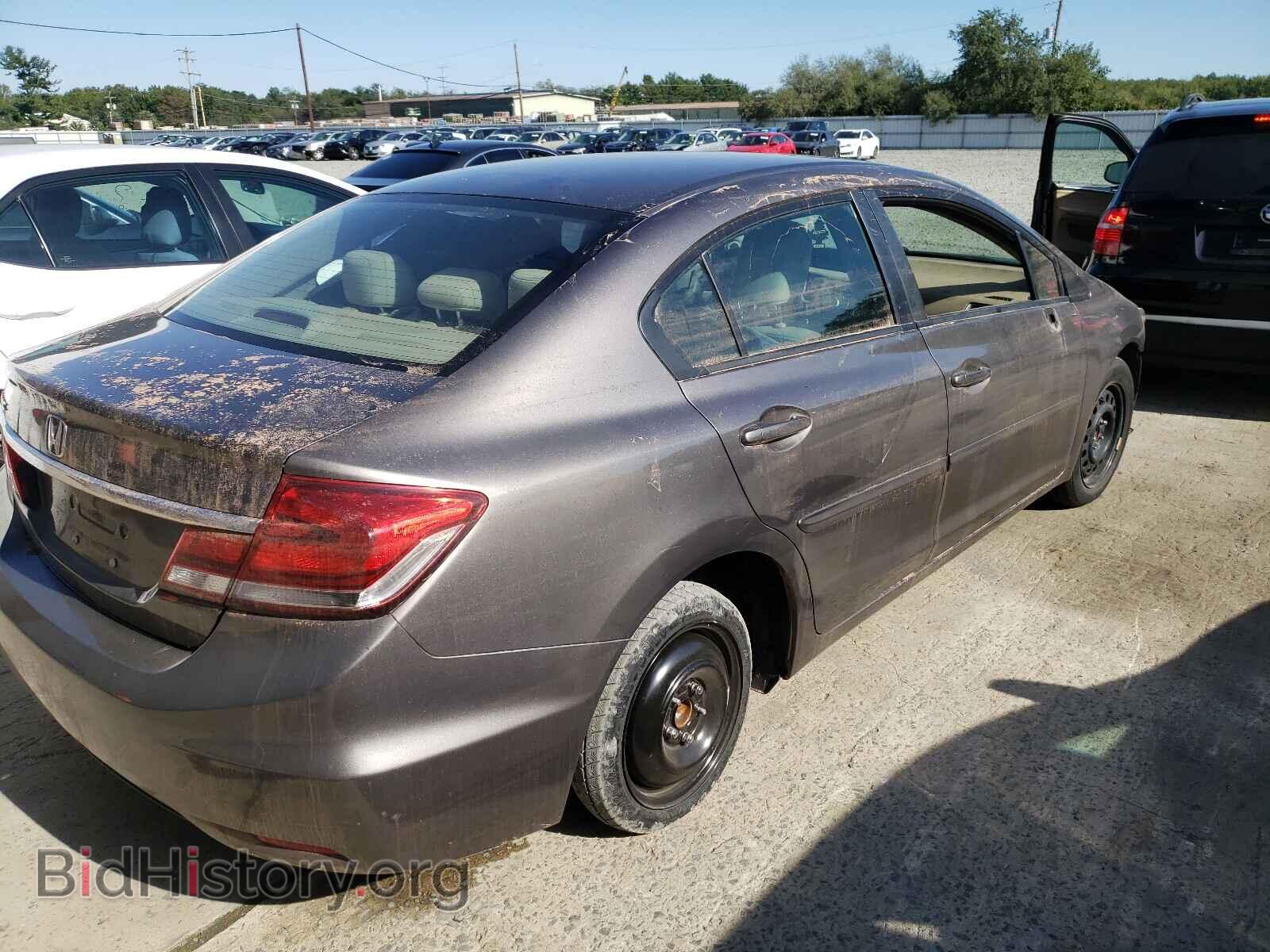 2013 HONDA CIVIC - VIN: 19XFB2F85DE207025 - Фото 4