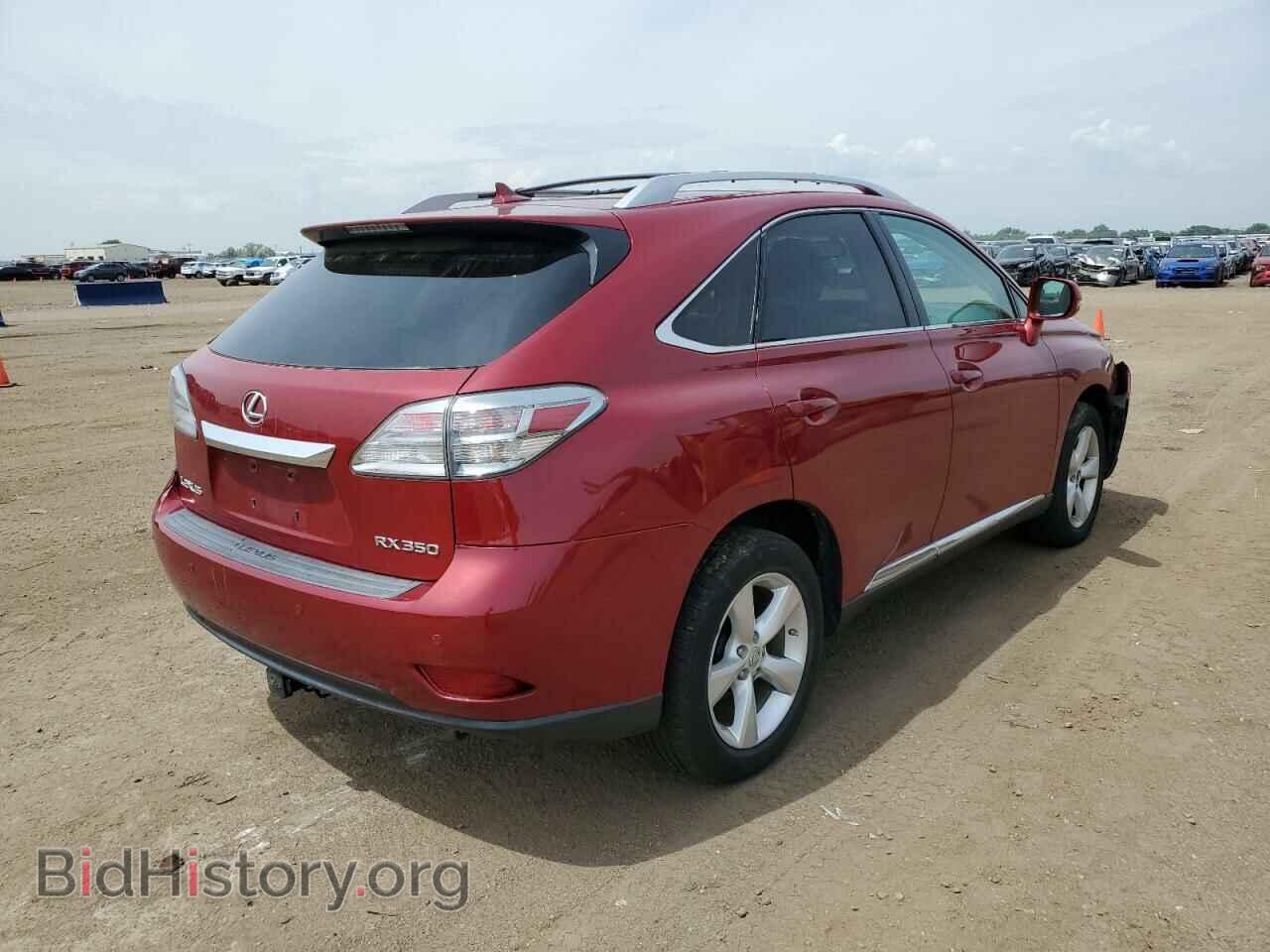 2010 LEXUS RX350 - VIN: 2T2BK1BA7AC073030 - Фото 3