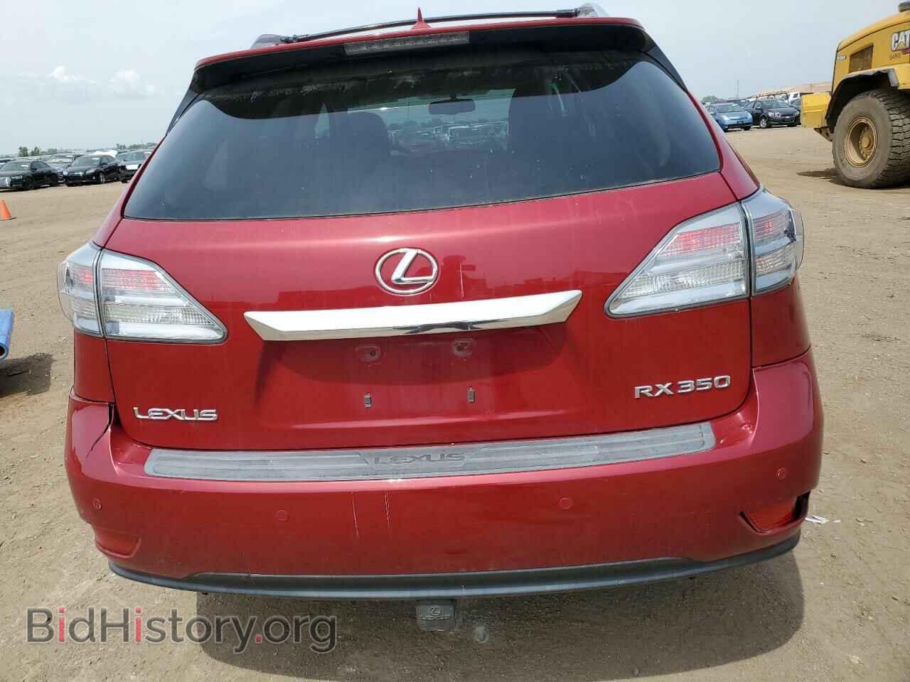 2010 LEXUS RX350 - VIN: 2T2BK1BA7AC073030 - Фото 6
