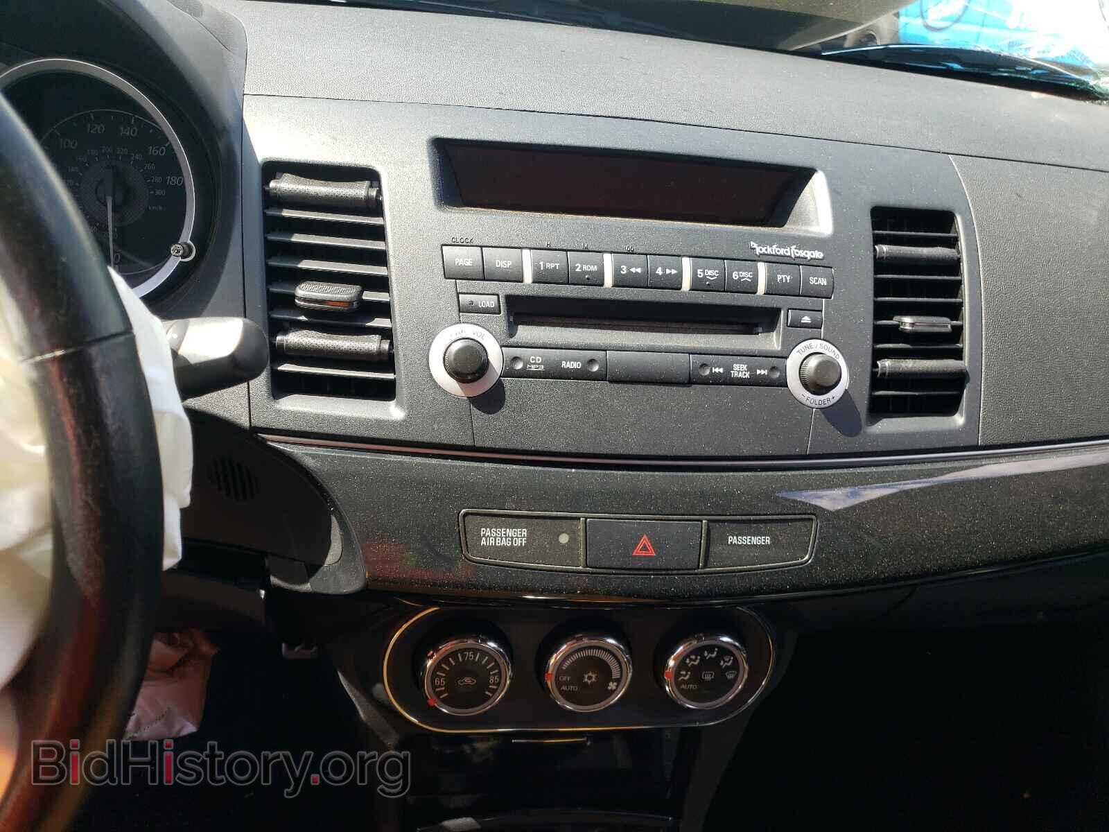 2012 MITSUBISHI EVO - VIN: JA32W8FV8CU009890 - Фото 9
