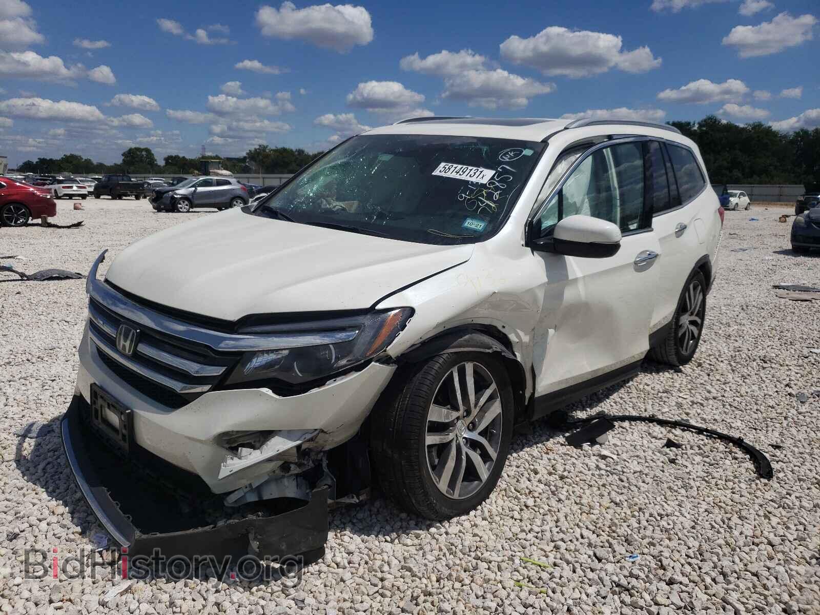 2016 HONDA PILOT - VIN: 5FNYF5H98GB054725 - Фото 2