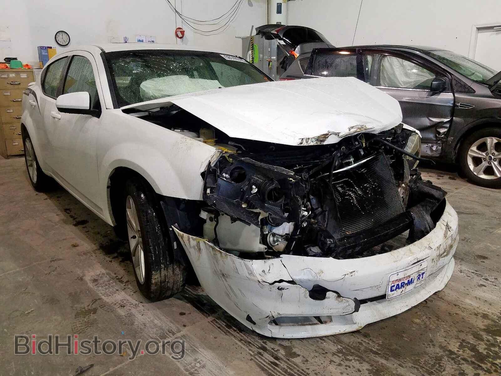 Фотография 1C3CDZCB6DN557320 - DODGE AVENGER 2013