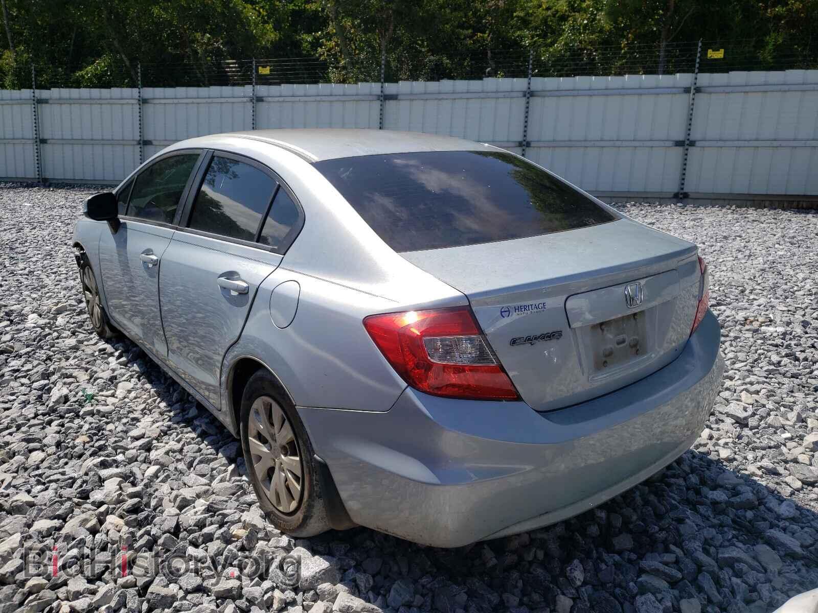 2012 HONDA CIVIC - VIN: 19XFB2F52CE063714 - Фото 3