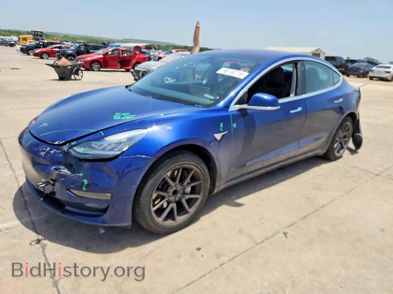 2018 Tesla MODEL 3 (VIN 5YJ3E1EA7JF029584) — photo 1 of 14, Copart, damage: rear end