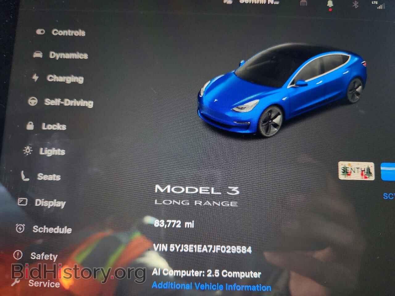 2018 Tesla MODEL 3 (VIN 5YJ3E1EA7JF029584) — photo 9 of 14