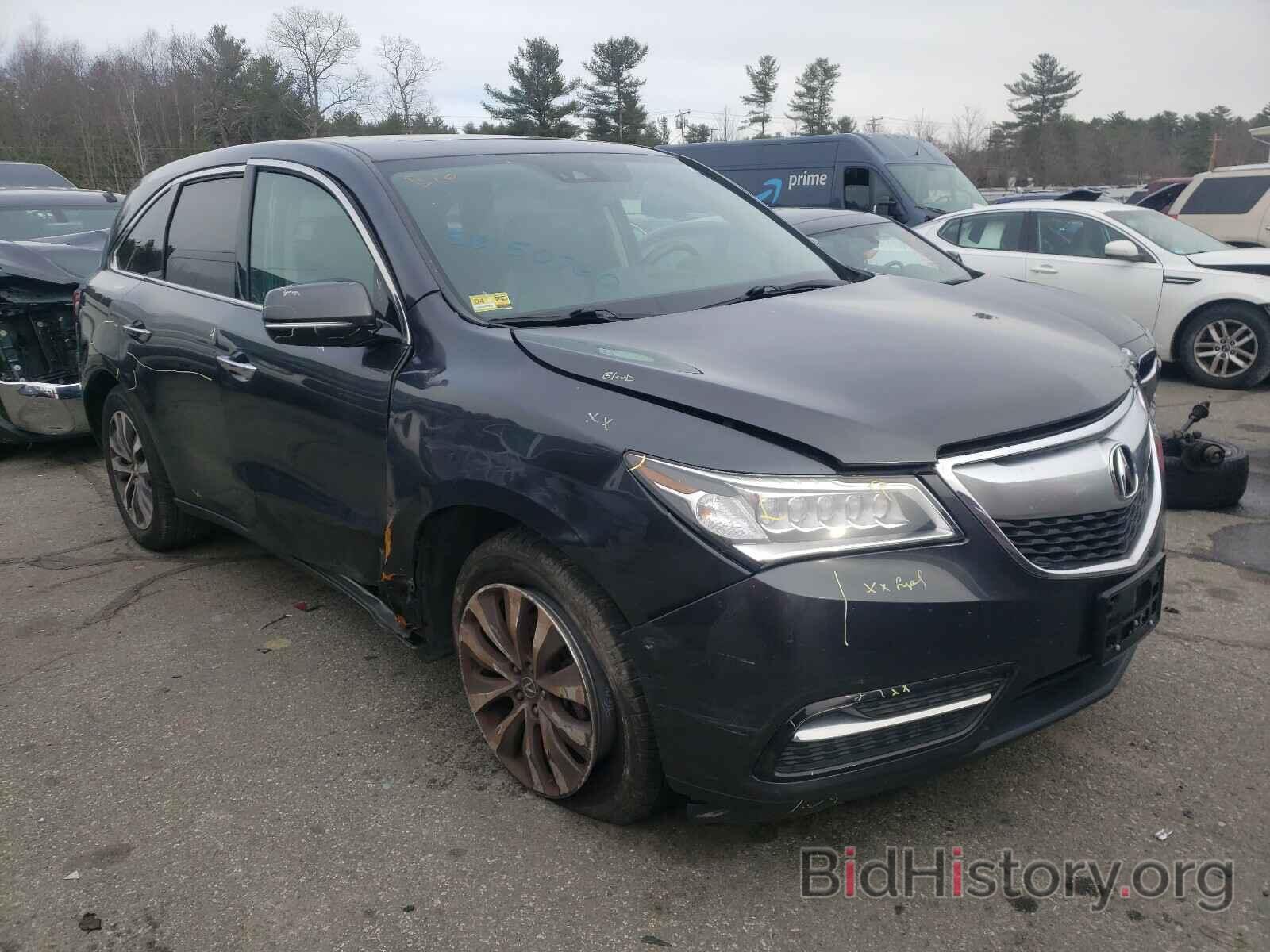 Фотография 5FRYD4H46GB048537 - ACURA MDX 2016