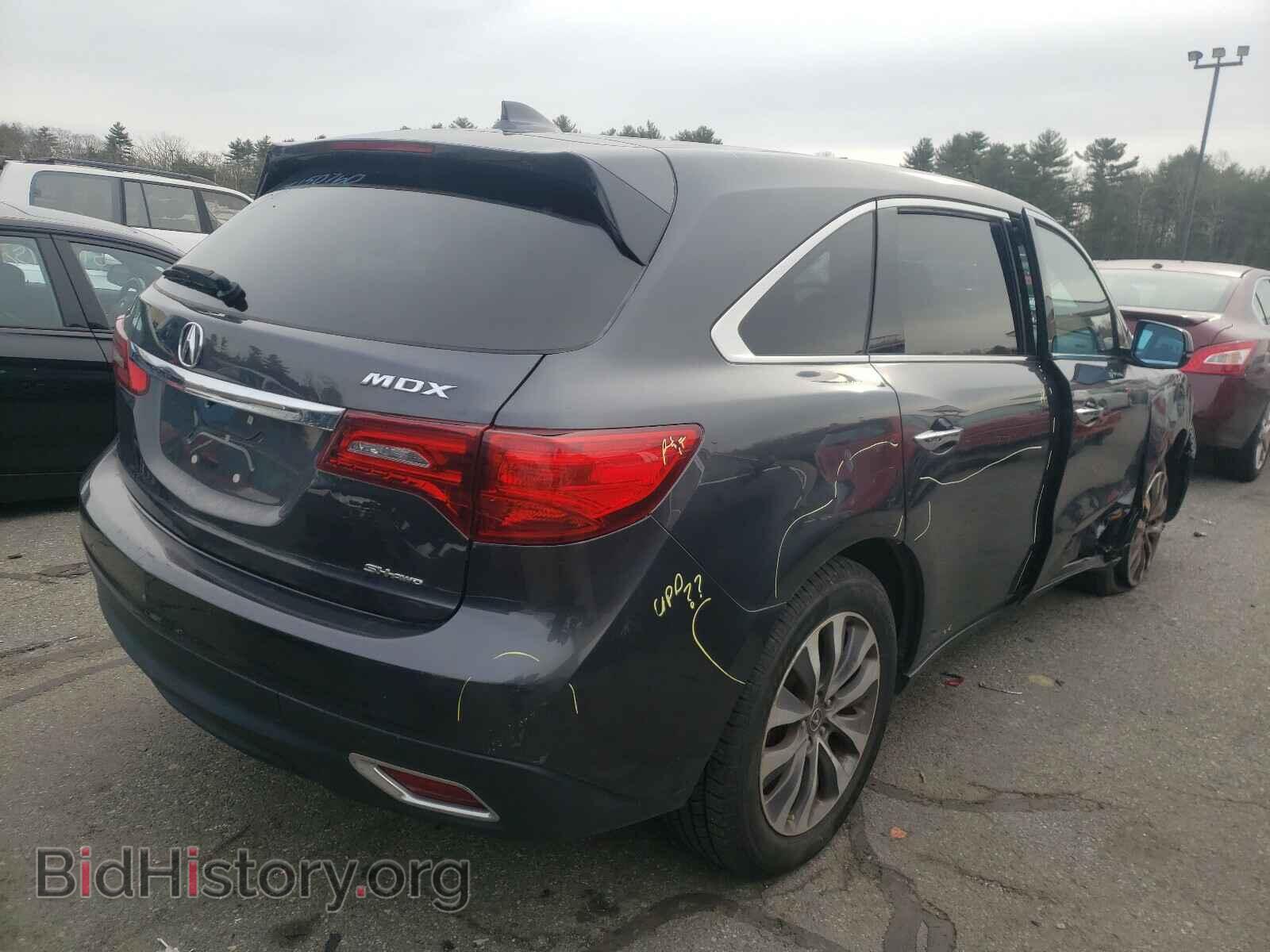 2016 ACURA MDX - VIN: 5FRYD4H46GB048537 - Фото 4