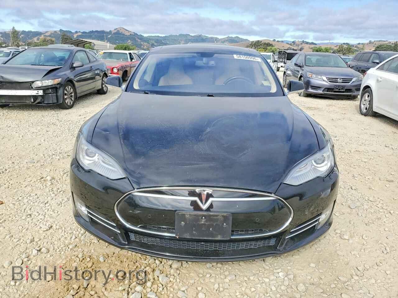 2014 TESLA MODEL S - VIN: 5YJSA1H19EFP35397 - Фото 5
