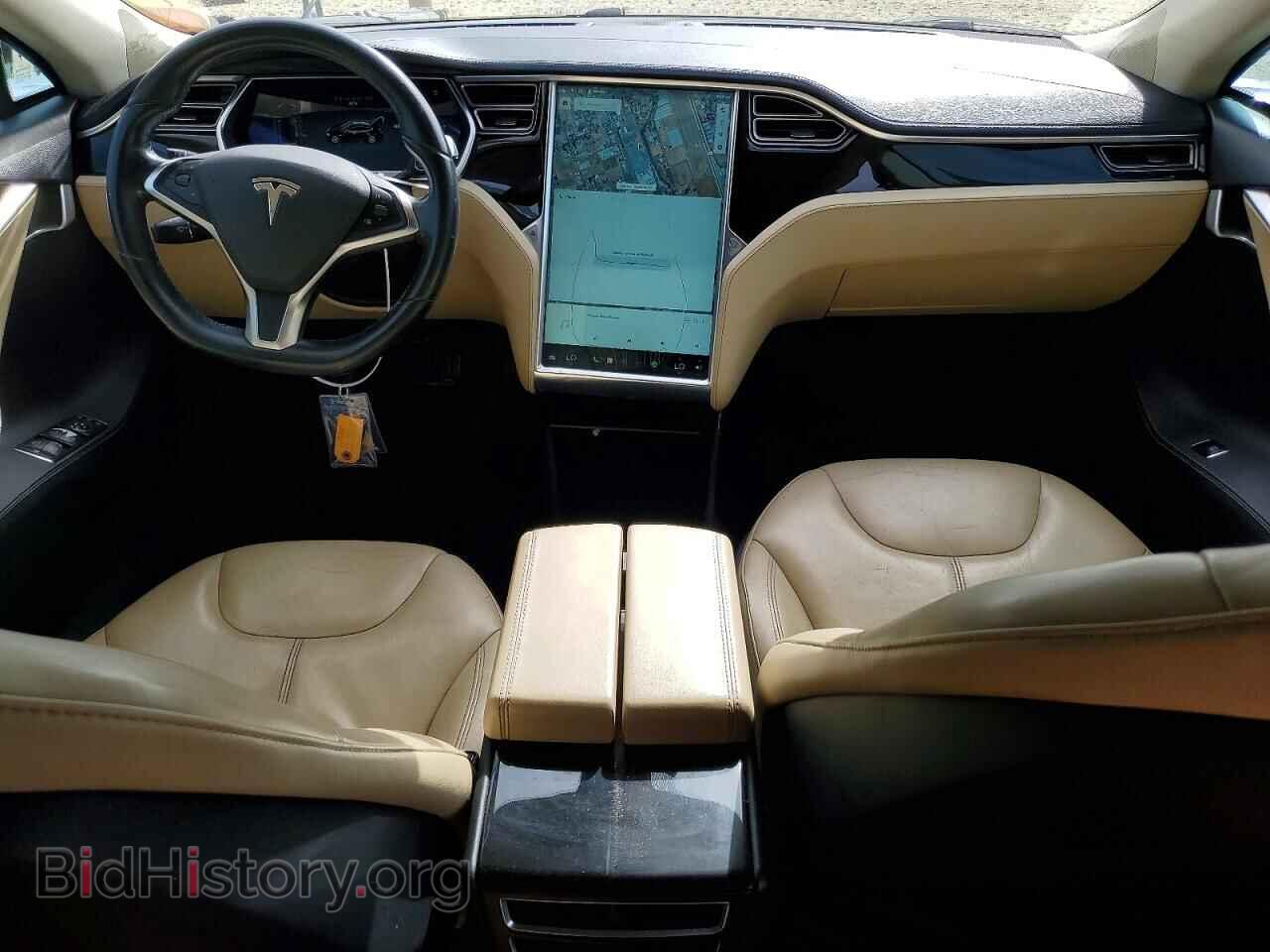 2014 TESLA MODEL S - VIN: 5YJSA1H19EFP35397 - Фото 8