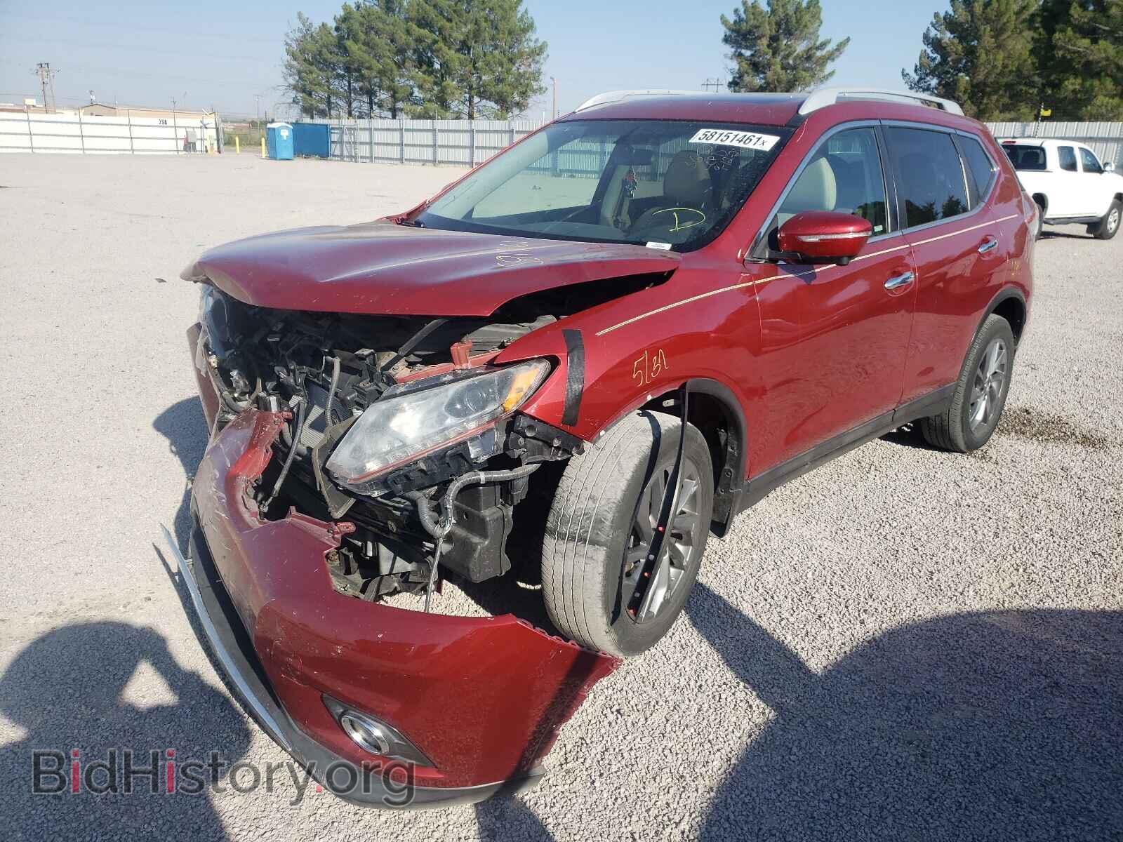 2015 NISSAN ROGUE - VIN: 5N1AT2MVXFC853652 - Фото 2