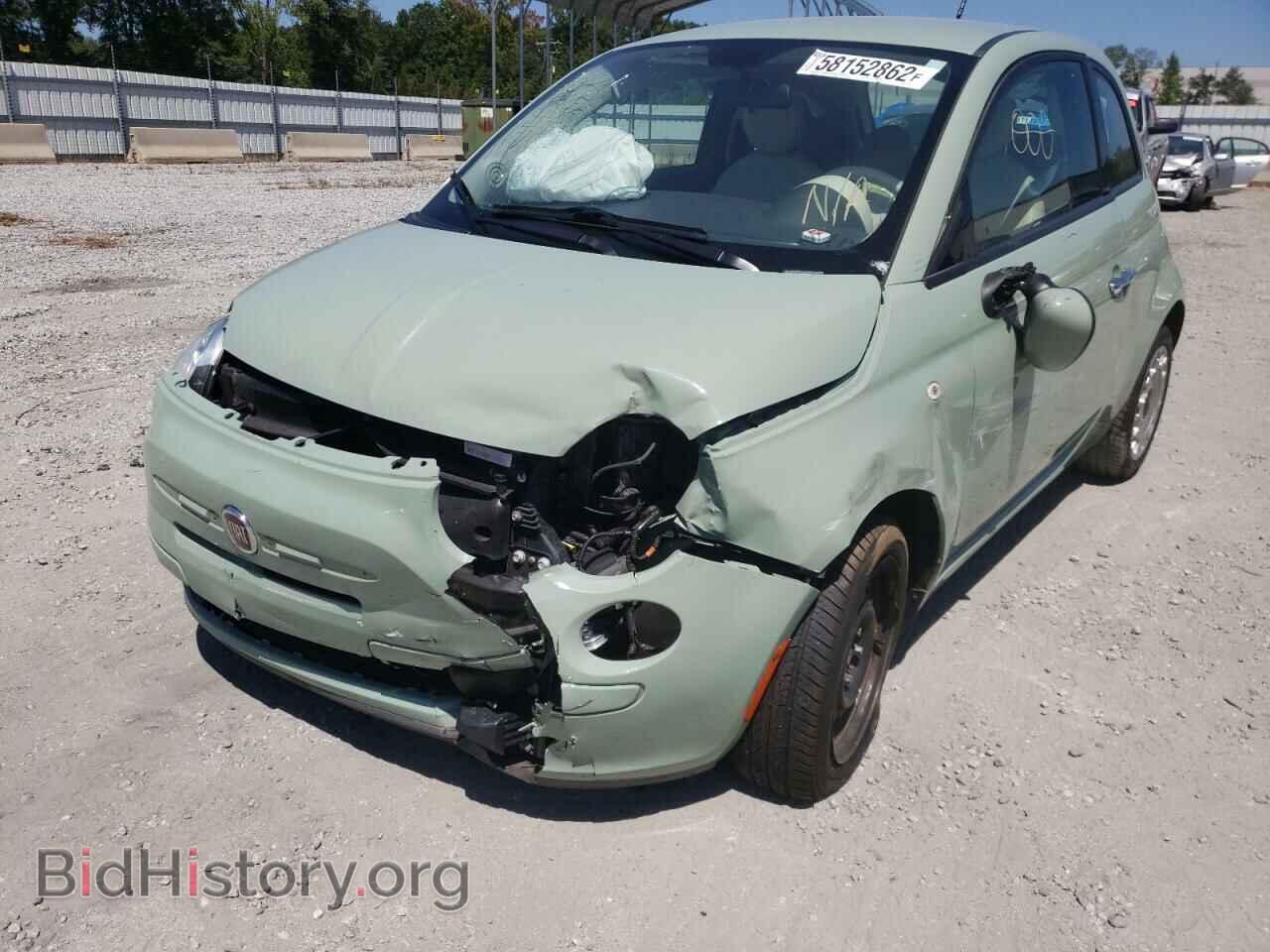 2014 FIAT 500 - VIN: 3C3CFFAR0ET242183 - Фото 2