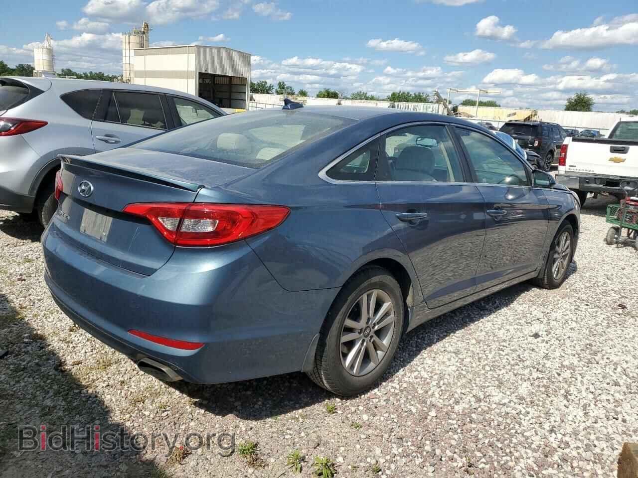 2016 HYUNDAI SONATA - VIN: 5NPE24AF6GH295886 - Фото 3
