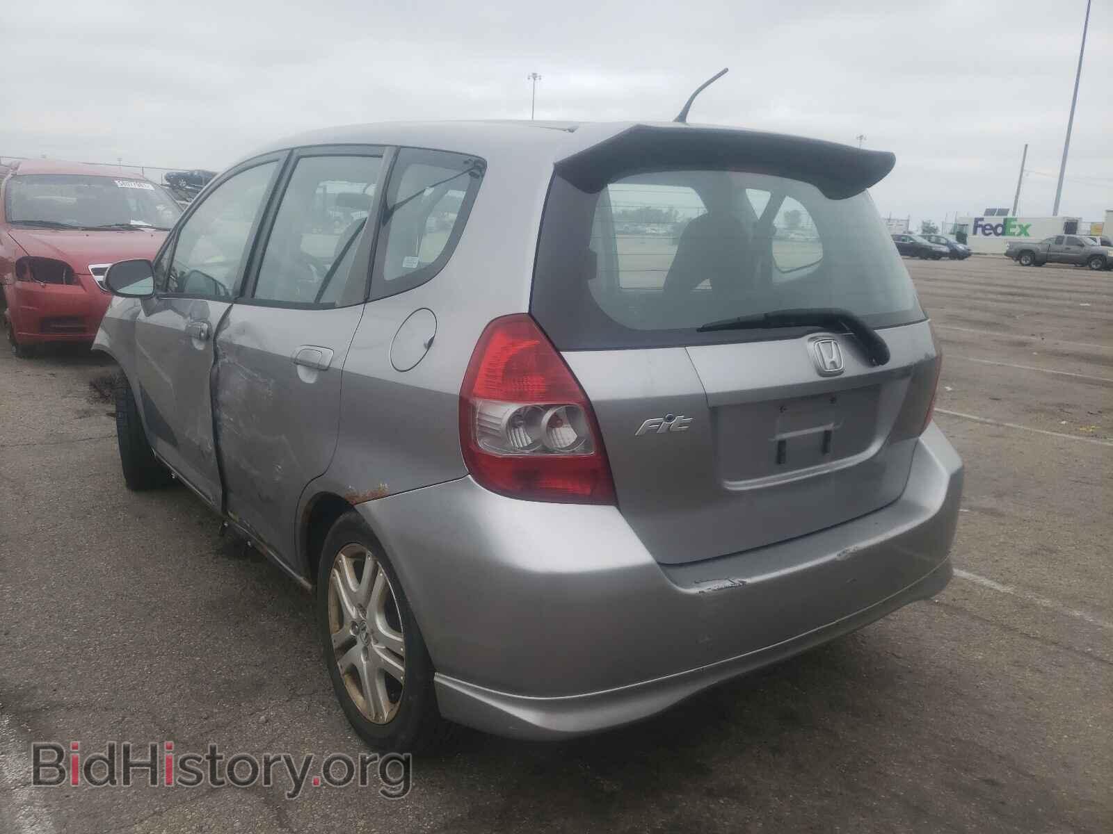 2007 HONDA FIT - VIN: JHMGD37687S009721 - Фото 3