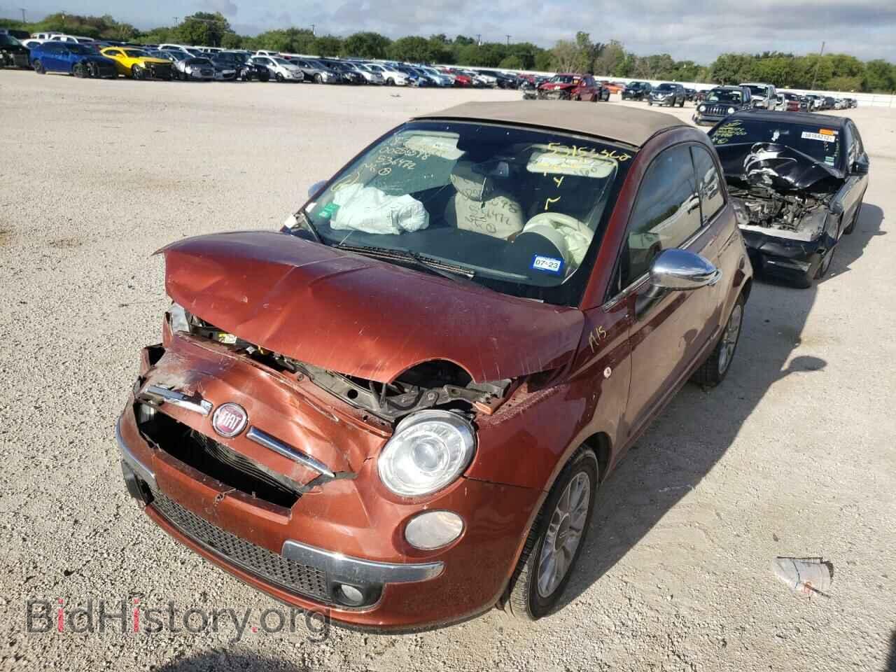 2013 FIAT 500 - VIN: 3C3CFFER8DT536472 - Фото 2