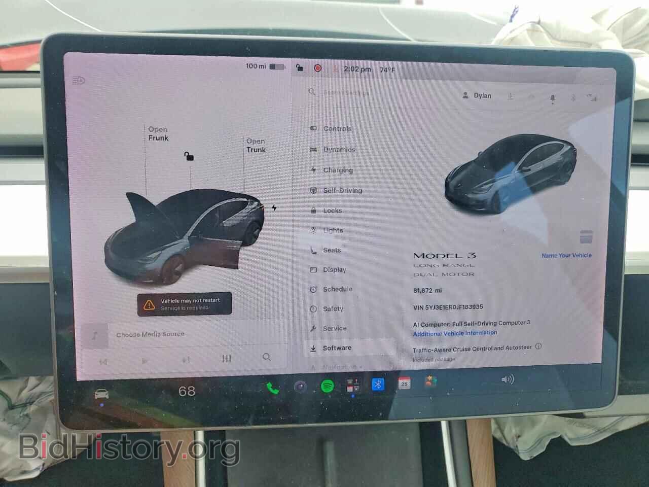 2018 TESLA MODEL 3 - VIN: 5YJ3E1EB0JF183935 - Photo 9