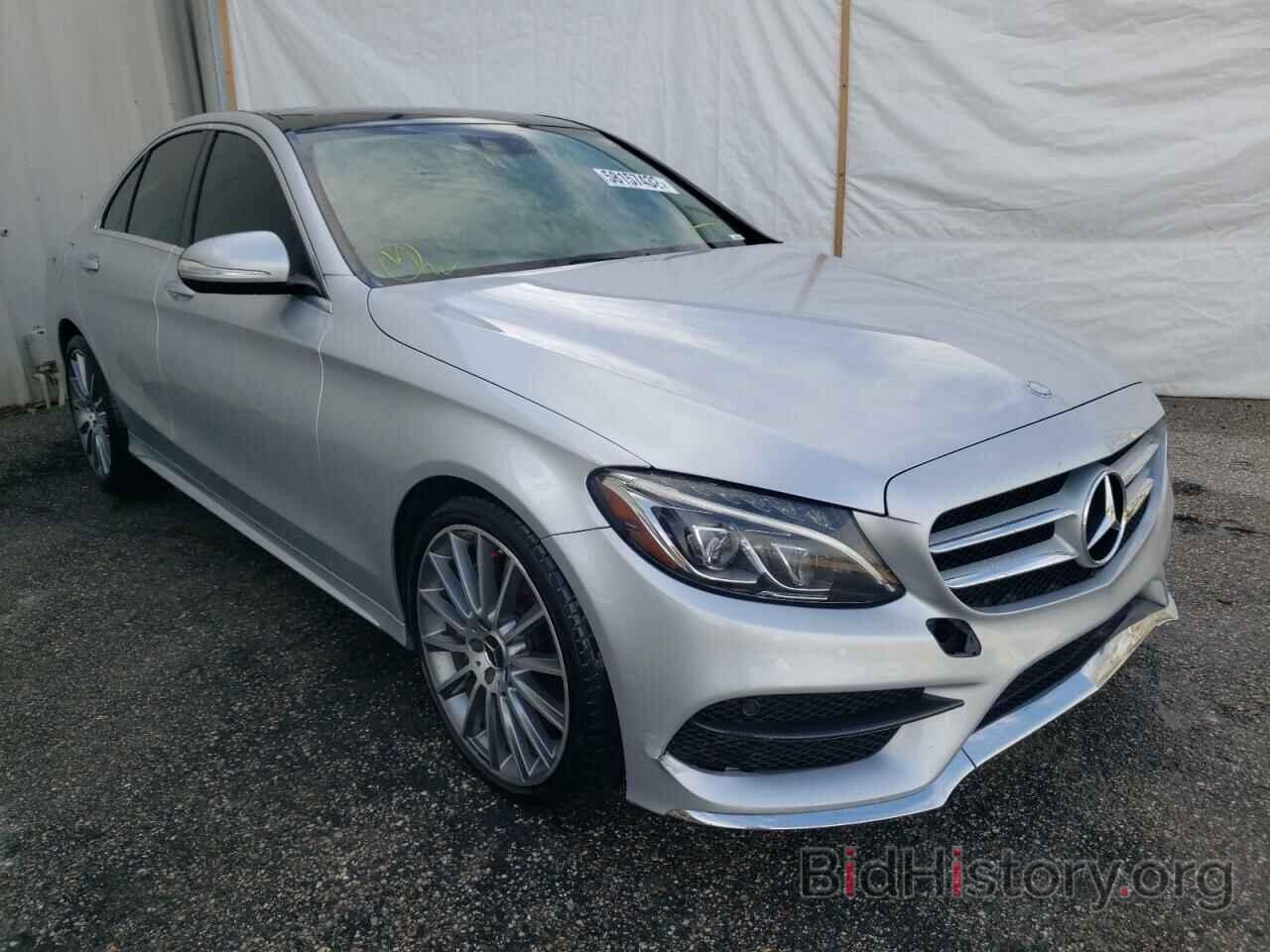 Photo 55SWF6GB2FU034310 - MERCEDES-BENZ C-CLASS 2015