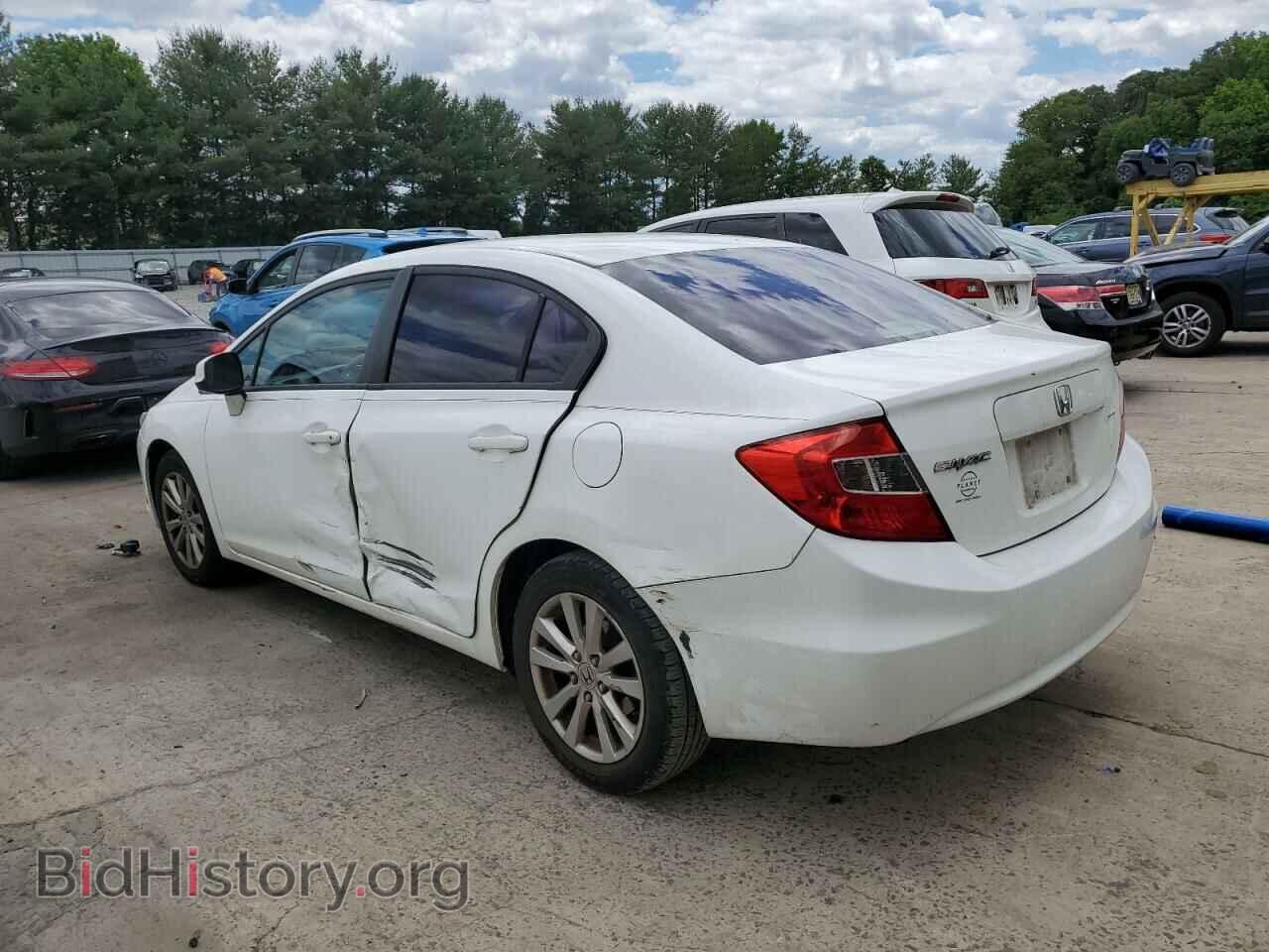 2012 HONDA CIVIC - VIN: 19XFB2F80CE353377 - Фото 2