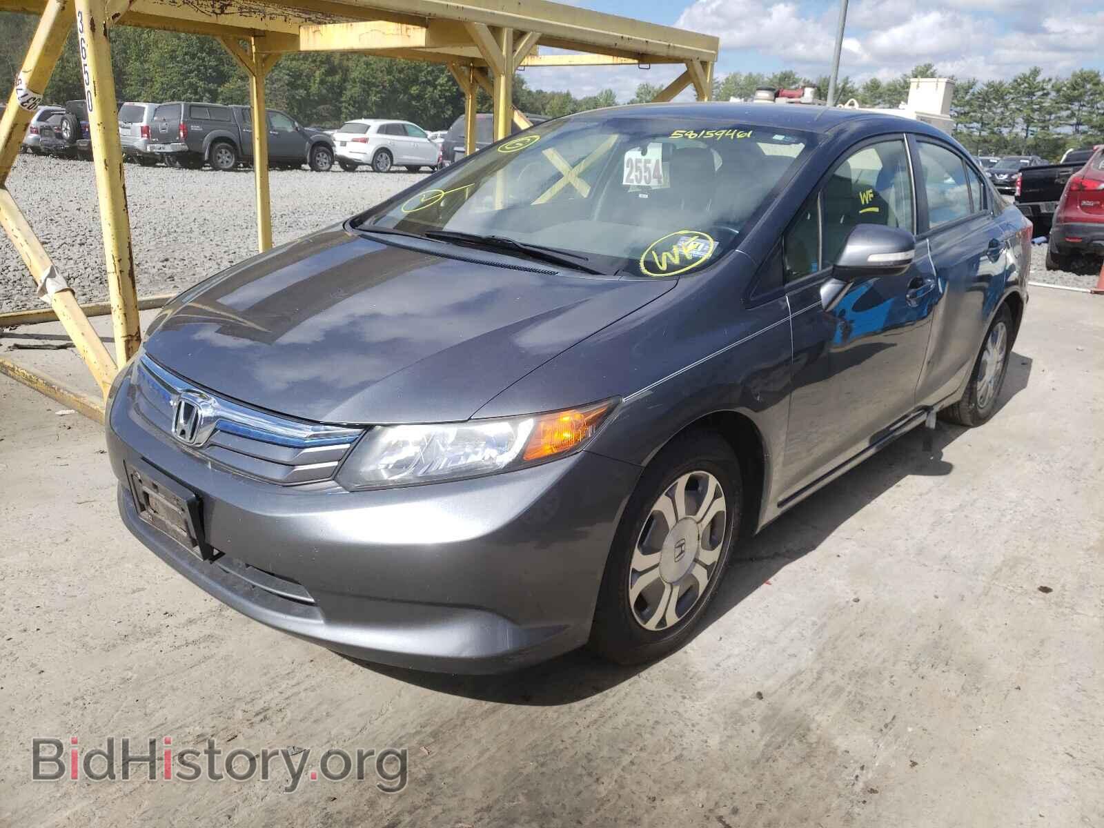 2012 HONDA CIVIC - VIN: JHMFB4F22CS005258 - Photo 2