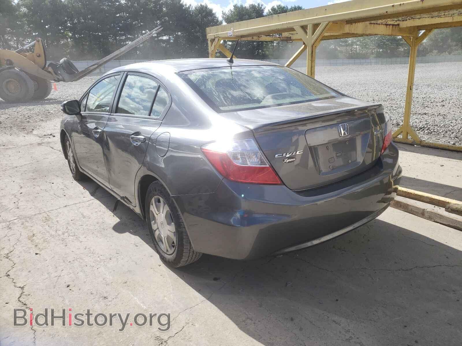 2012 HONDA CIVIC - VIN: JHMFB4F22CS005258 - Photo 3
