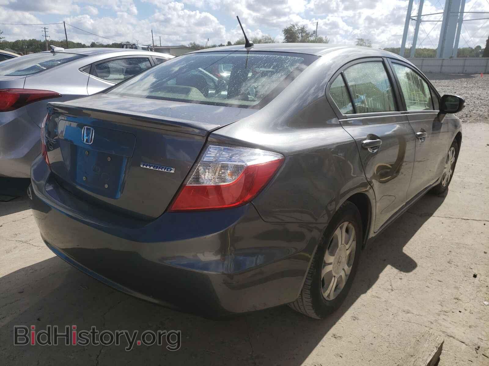 2012 HONDA CIVIC - VIN: JHMFB4F22CS005258 - Photo 4