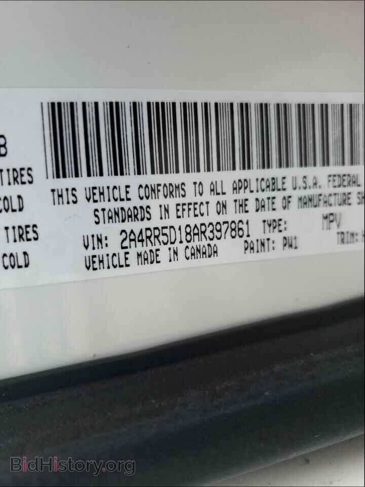 2010 CHRYSLER MINIVAN - VIN: 2A4RR5D18AR397861 - Photo 10
