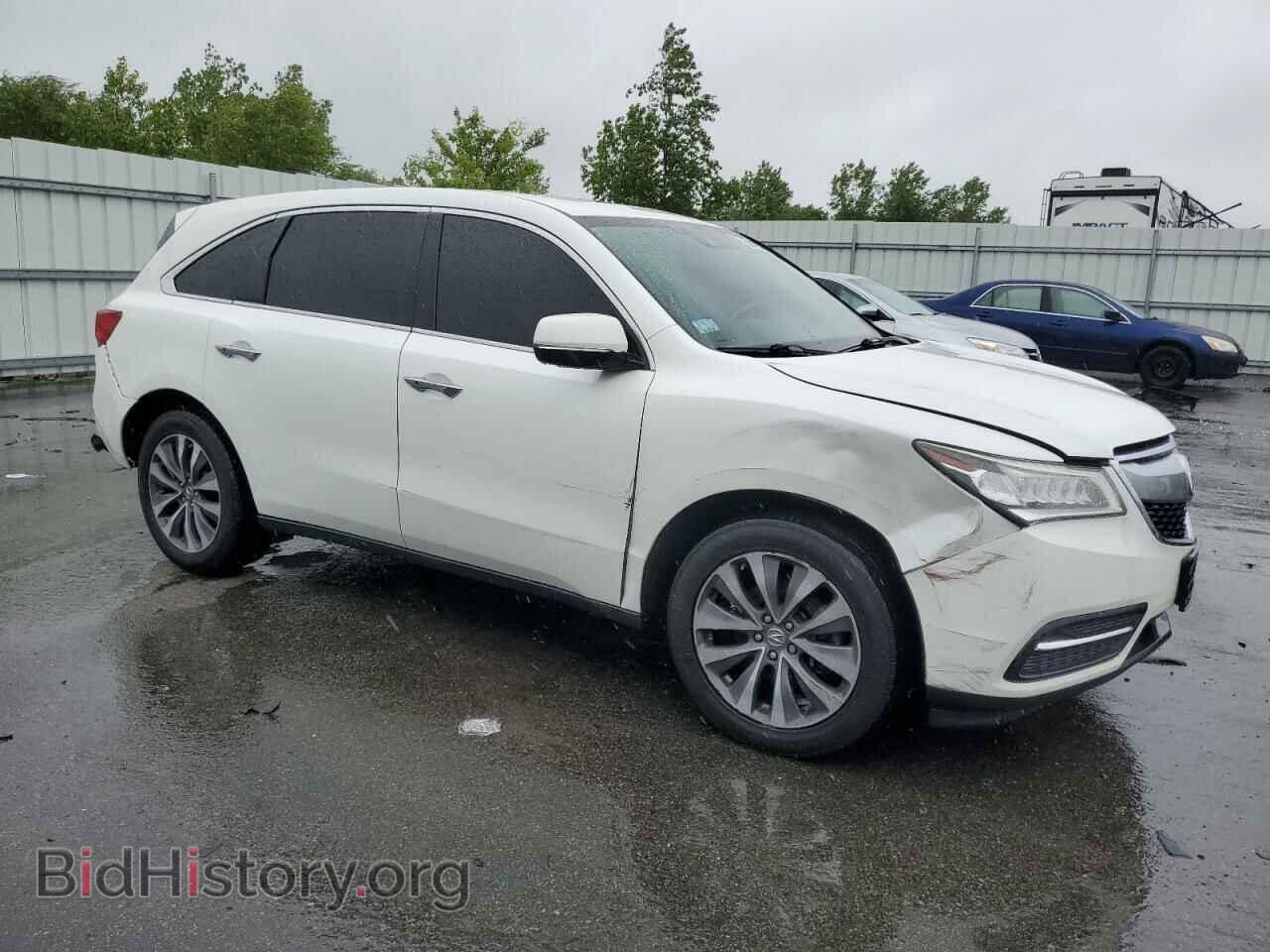 2016 ACURA MDX - VIN: 5FRYD4H42GB026132 - Фото 4