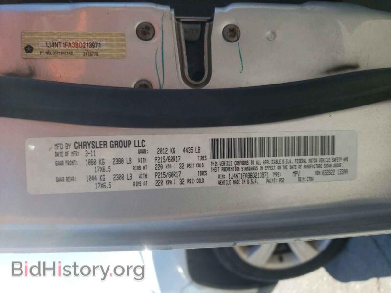 2011 Jeep COMPASS (VIN 1J4NT1FA3BD213971) — photo 10 of 10