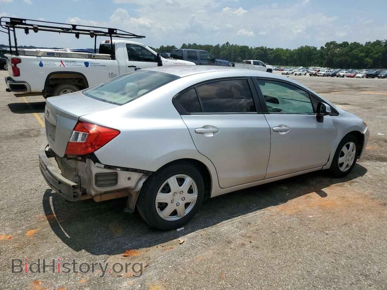2012 HONDA CIVIC - VIN: 2HGFB2F59CH563665 - Фото 3