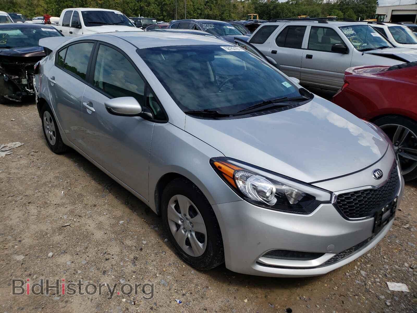 Photo KNAFK4A65G5510109 - KIA FORTE 2016
