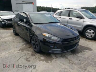 2016 Dodge DART Dart SXT, черный — VIN 1C3CDFBA4GD629424, Copart