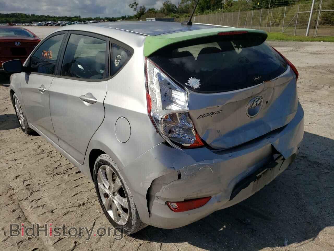 2013 HYUNDAI ACCENT - VIN: KMHCU5AE4DU097500 - Фото 3