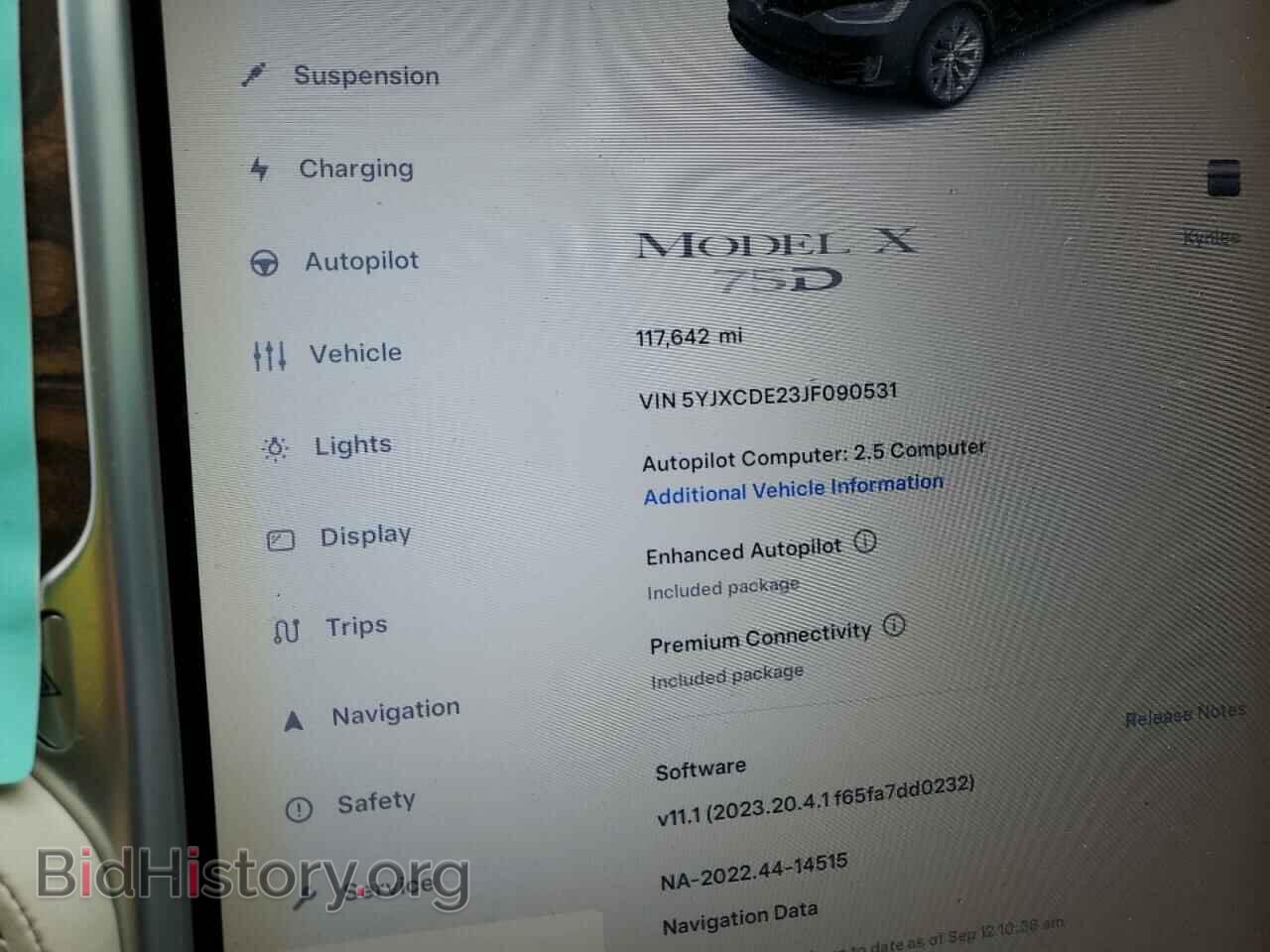 2018 TESLA MODEL X - VIN: 5YJXCDE23JF090531 - Фото 9