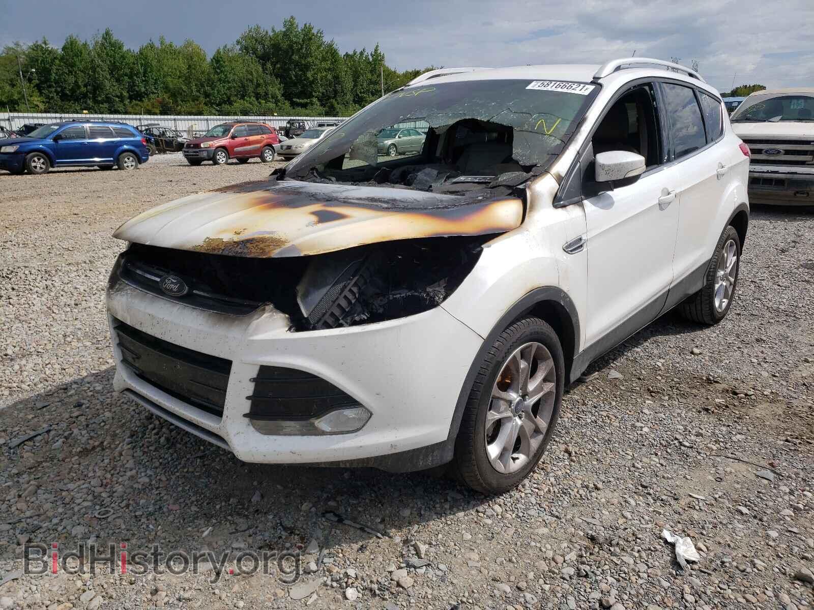 2014 FORD ESCAPE - VIN: 1FMCU9JX4EUB79835 - Фото 2