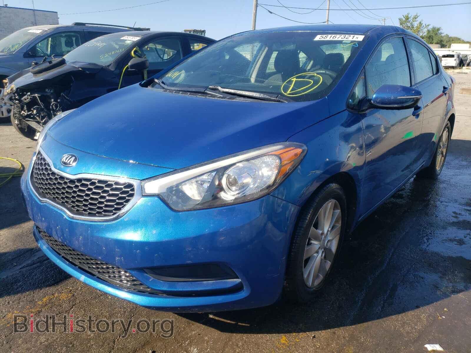 2014 KIA FORTE - VIN: KNAFX4A69E5155007 - Фото 2