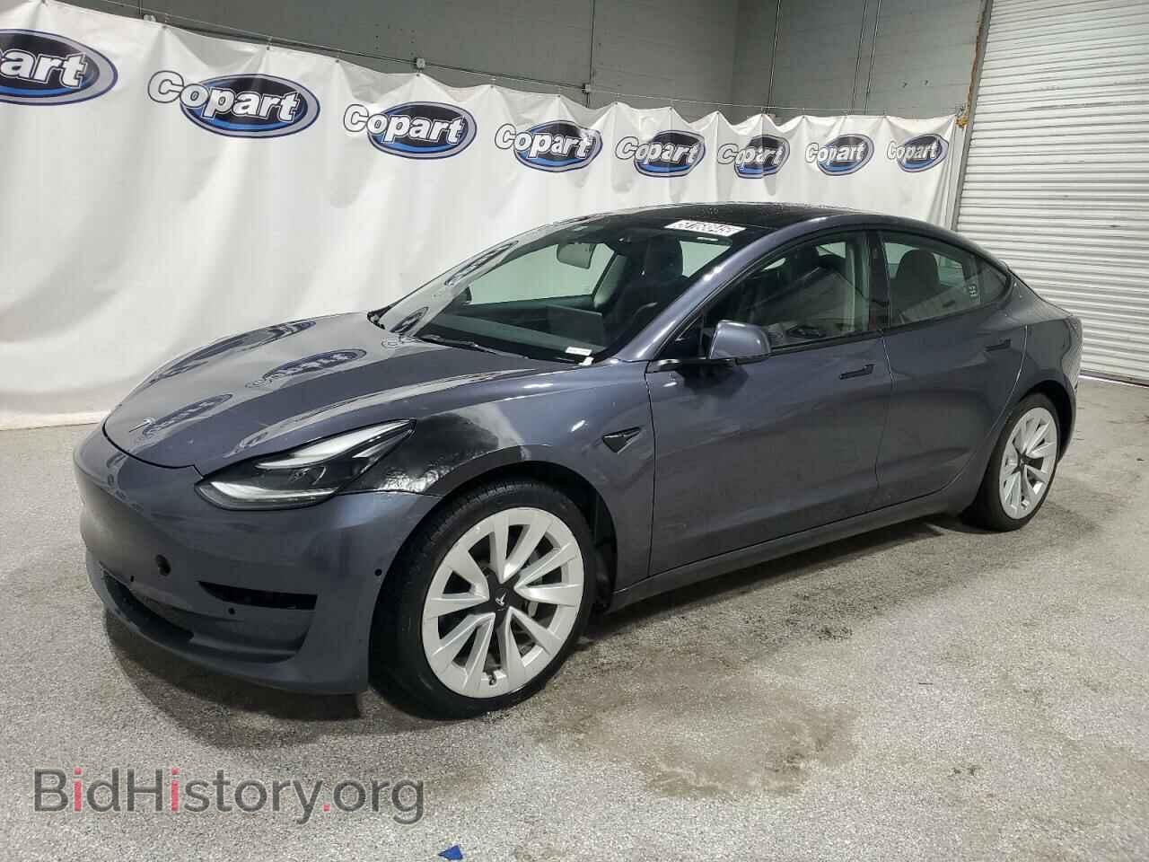 Фотография 5YJ3E1EA7NF191429 - TESLA MODEL 3 2022