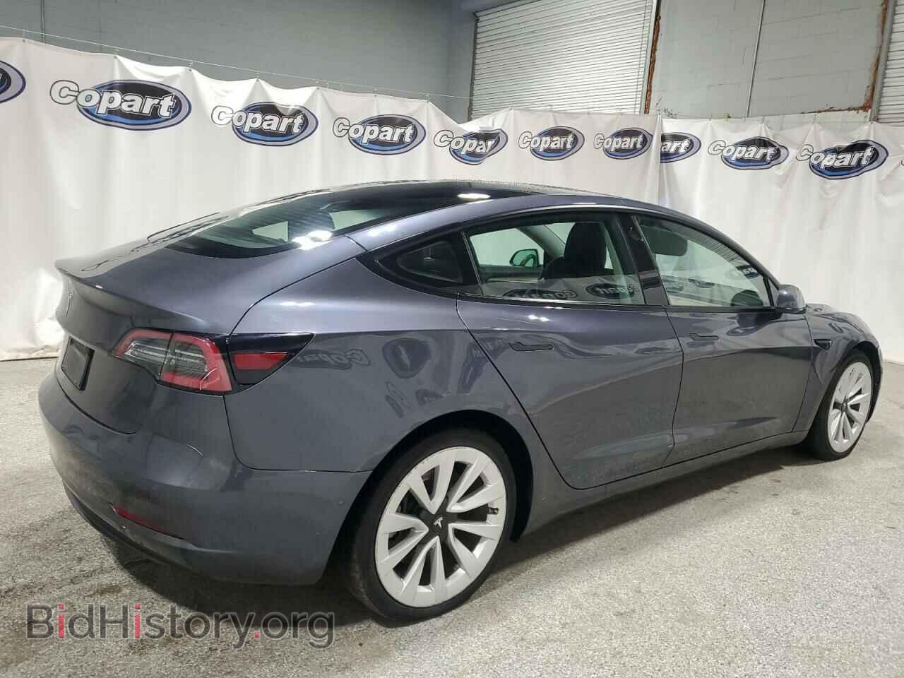 2022 TESLA MODEL 3 - VIN: 5YJ3E1EA7NF191429 - Фото 3