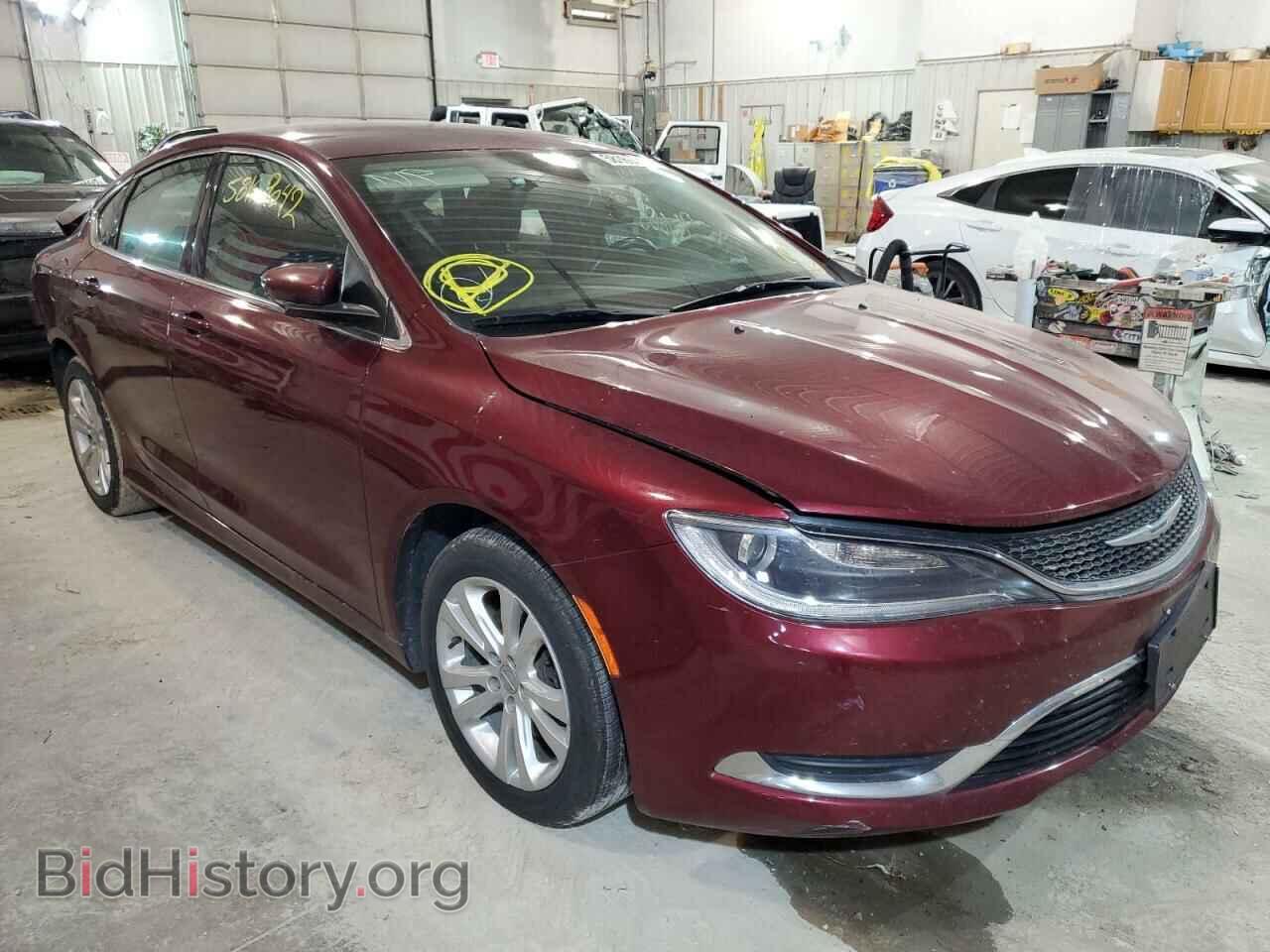 Фотография 1C3CCCAB0GN155722 - CHRYSLER 200 2016