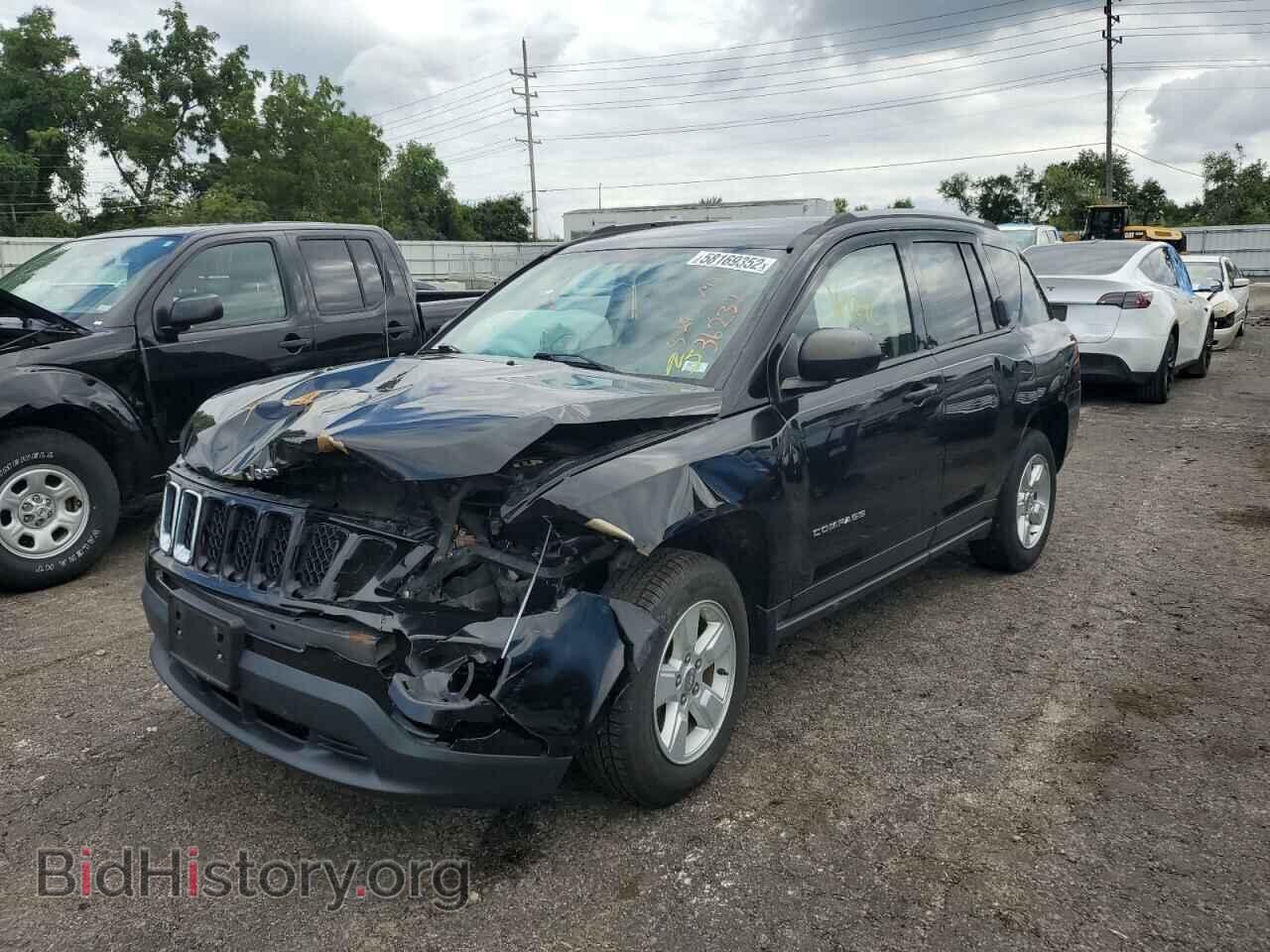 2015 JEEP COMPASS - VIN: 1C4NJCBAXFD334113 - Фото 2