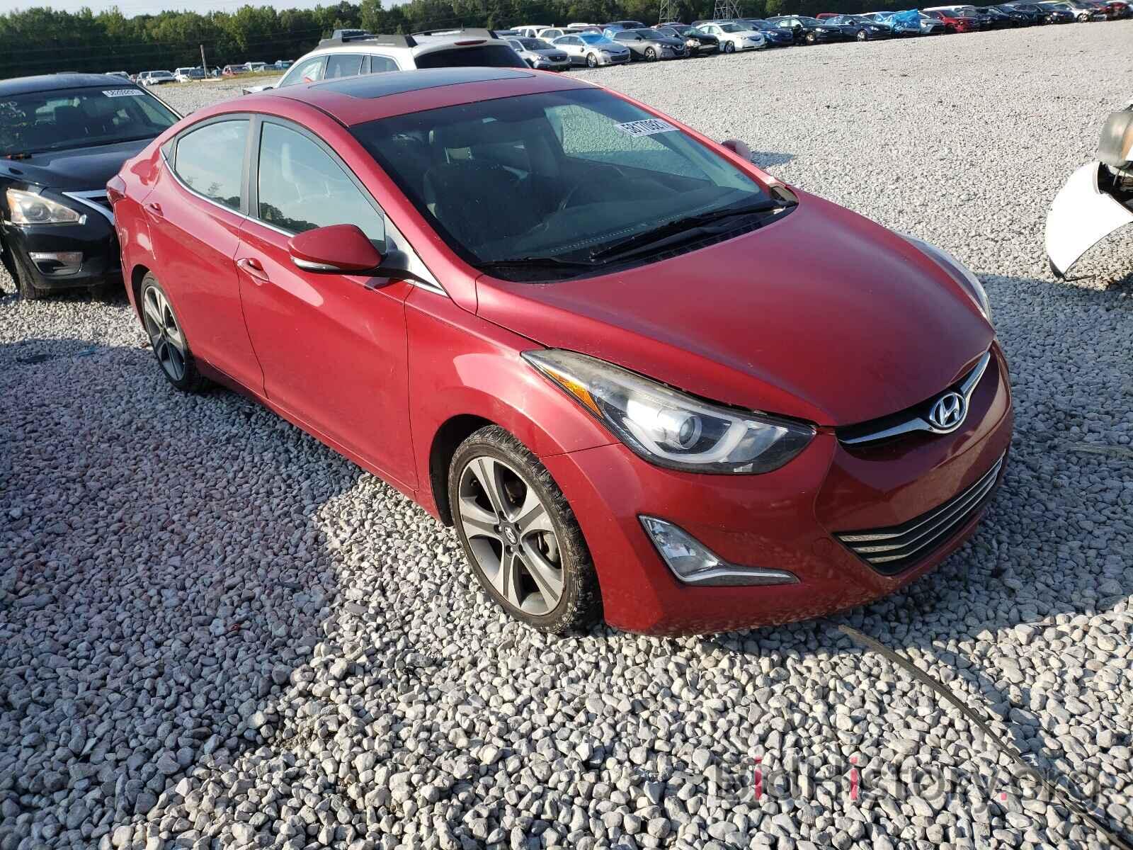 Photo KMHDH4AH4FU382519 - HYUNDAI ELANTRA 2015