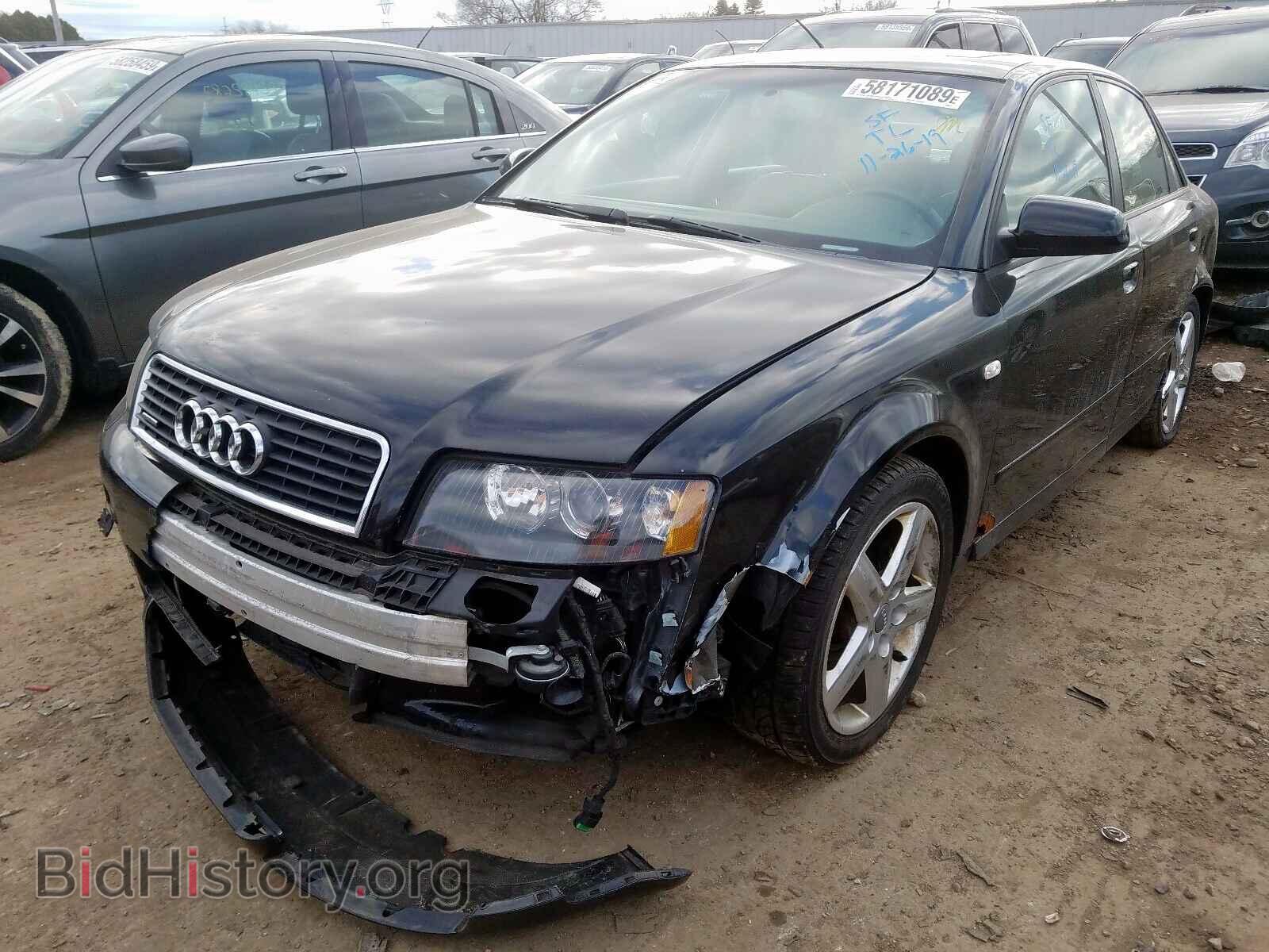 2005 AUDI A4 - VIN: WAULC68E35A080058 - Фото 2