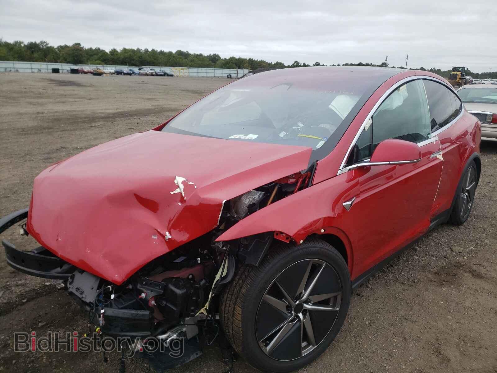2020 TESLA MODEL X - VIN: 5YJXCBE23LF303906 - Фото 2