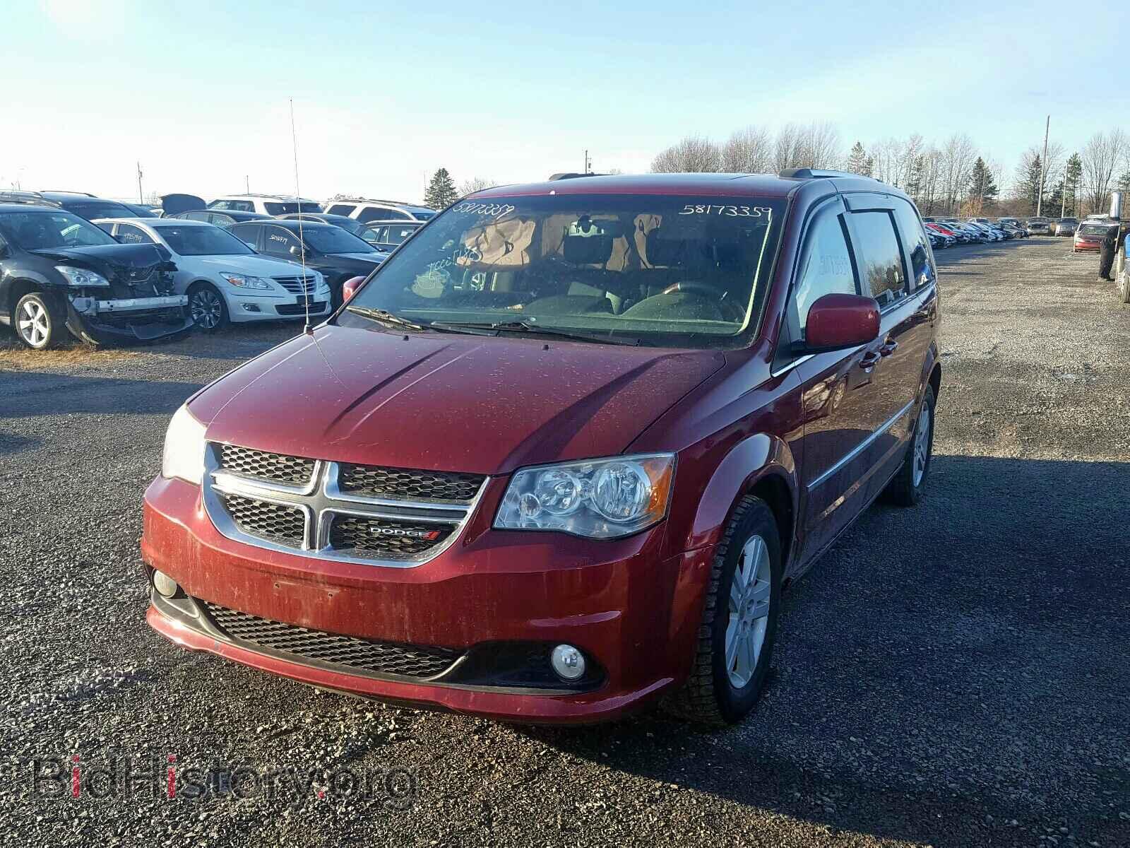 2014 DODGE CARAVAN - VIN: 2C4RDGDG3ER312046 - Фото 2