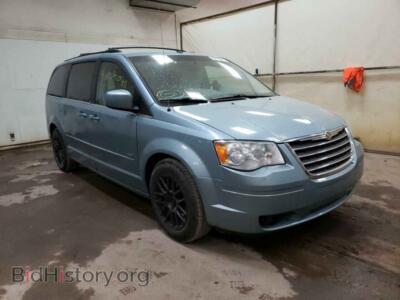 2008 Chrysler MINIVAN Town & COU, синий — VIN 2A8HR54P48R822095, Copart