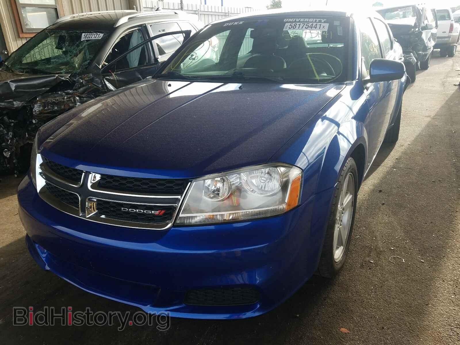 2012 DODGE AVENGER - VIN: 1C3CDZCBXCN217134 - Фото 2