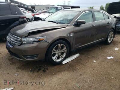 2016 Ford TAURUS SEL, коричневый — VIN 1FAHP2E80GG129730, Copart