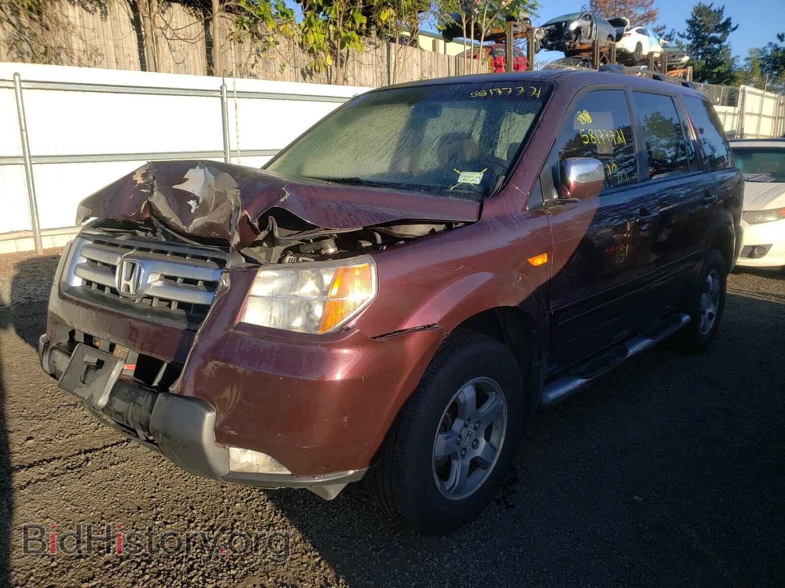 2007 HONDA PILOT - VIN: 2HKYF18457H533036 - Photo 2